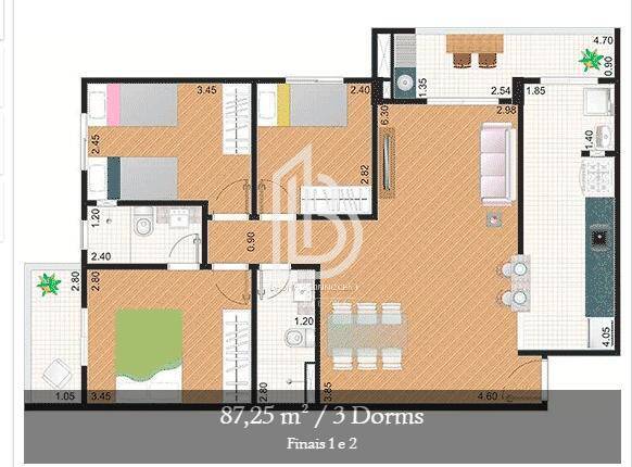 Apartamento, 3 quartos, 89 m² - Foto 24